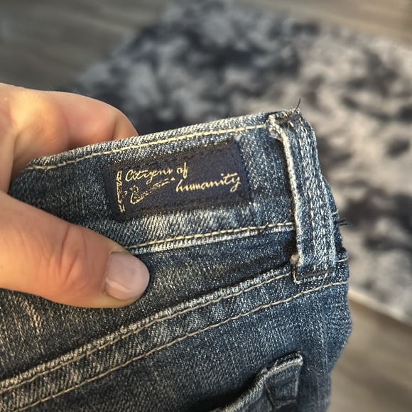 Citizens of Humanity kelly#001 low waist bootcut jeans size 28 - Picture 8 of 12